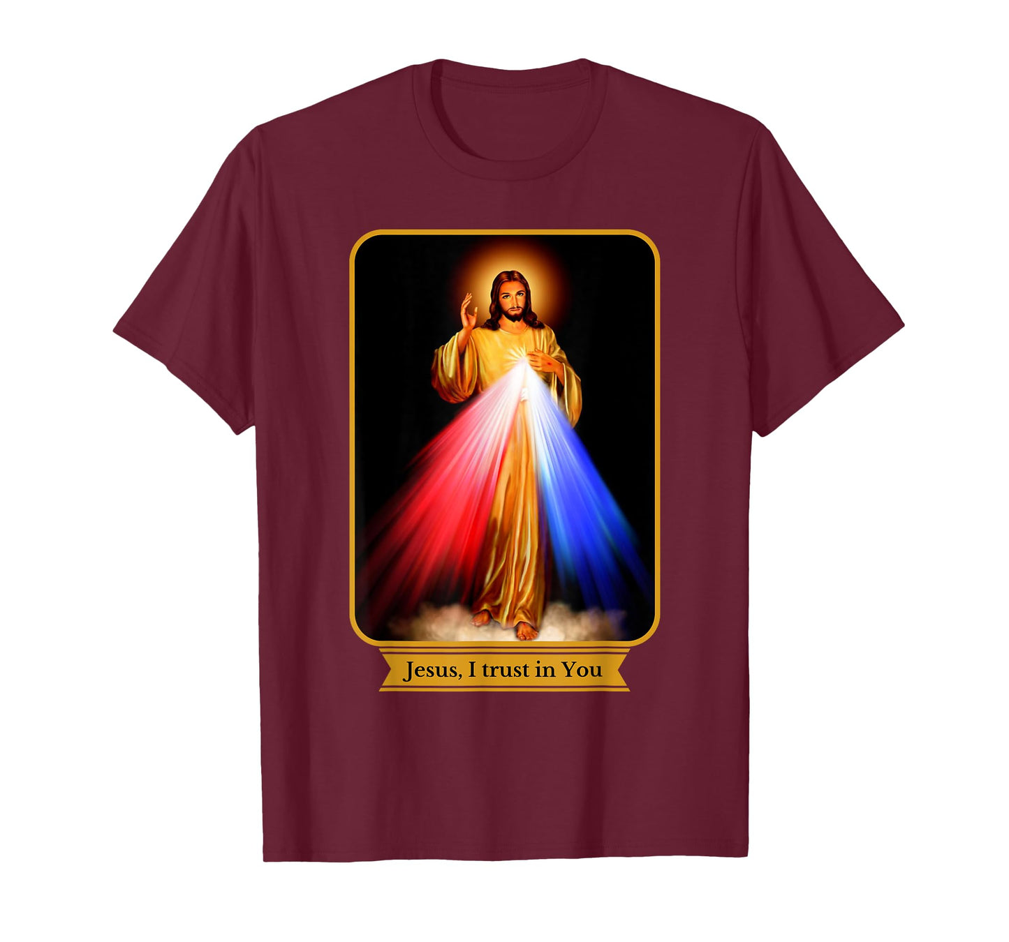 Divine Mercy Jesus I Trust In You Catholic T-Shirt