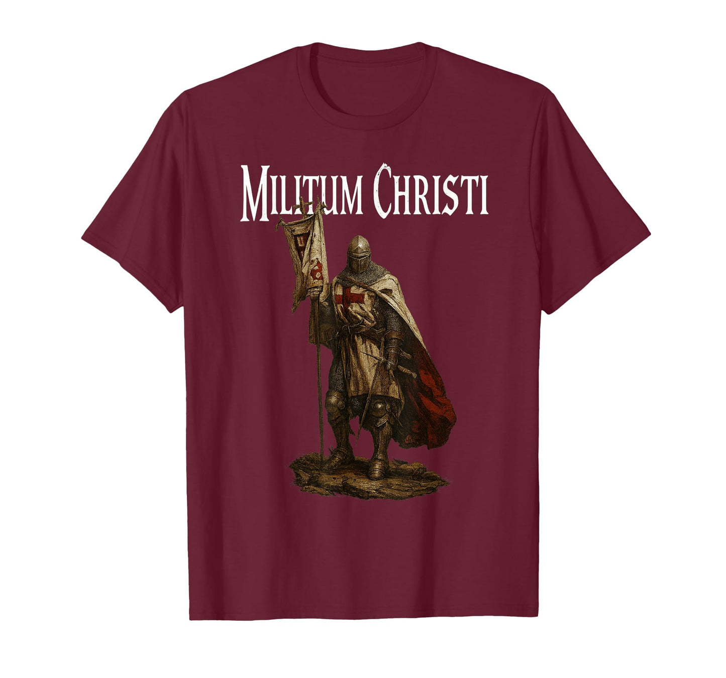 Militum Christi | Templar Knight | Catholic Warrior T-Shirt