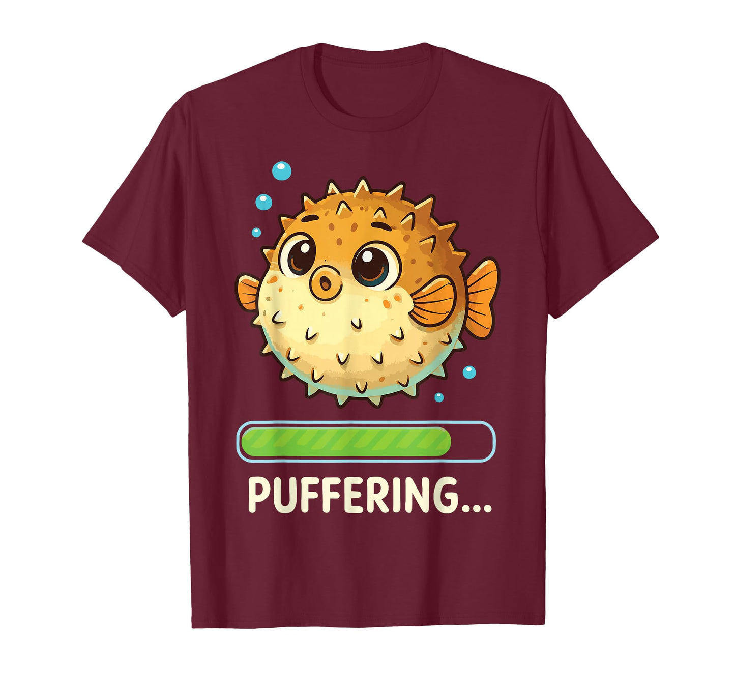 Puffering Puffer Fish T-Shirt