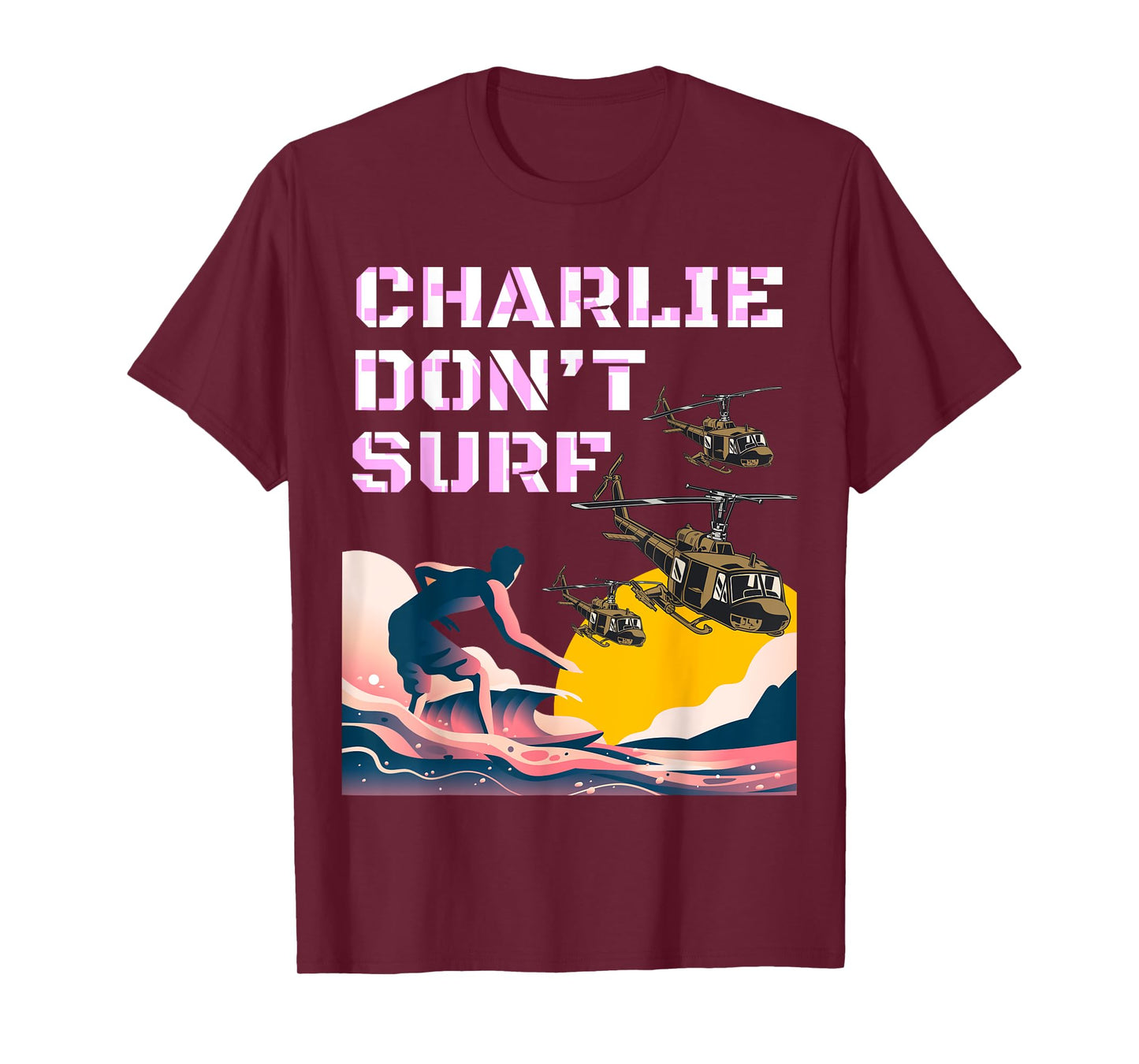 Charlie Don't Surf - Coppola Duvall Sheen Willard T-Shirt