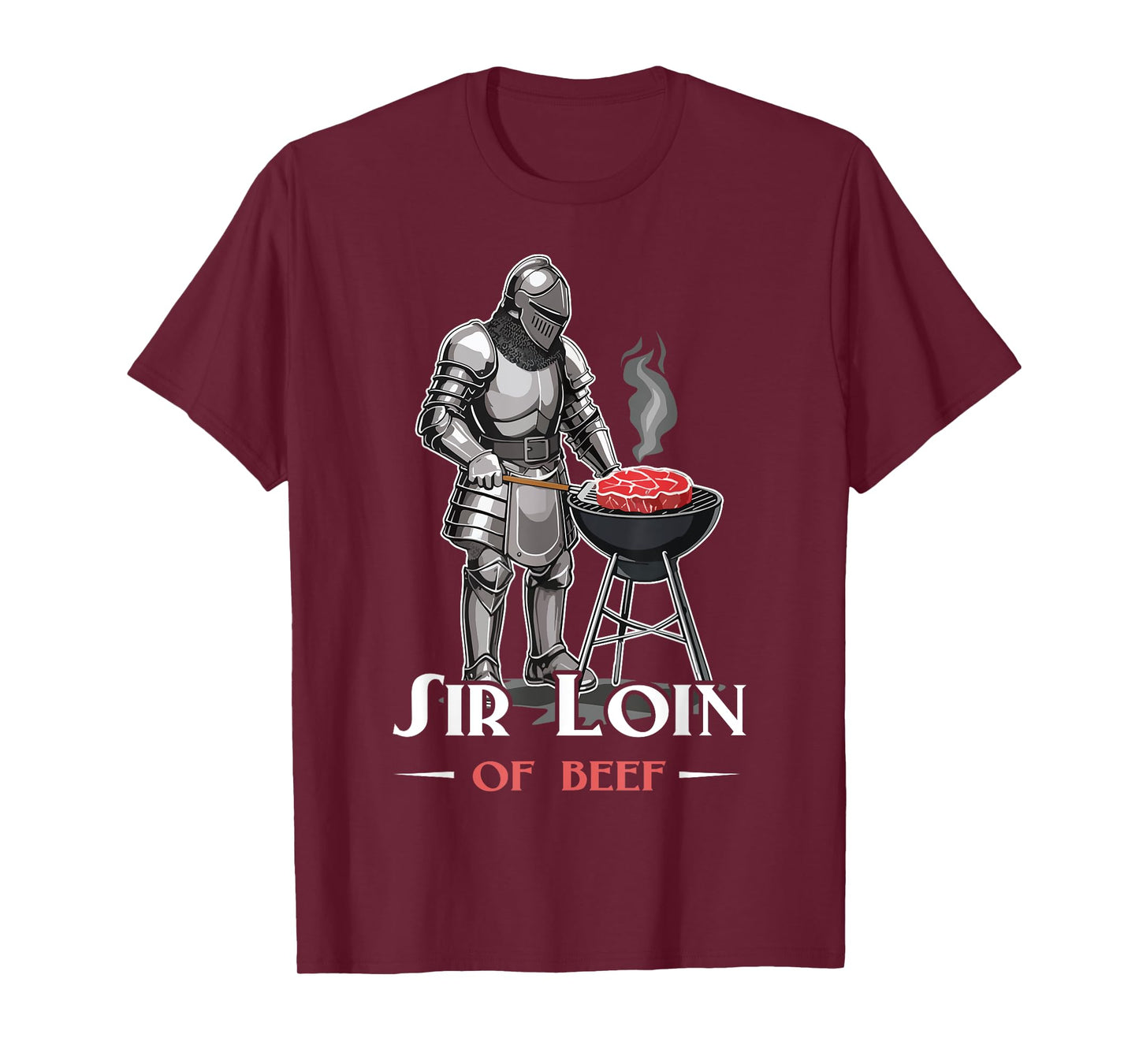 Sir Loin Of Beef Funny Medieval Knights Ren Faire Jousting T-Shirt