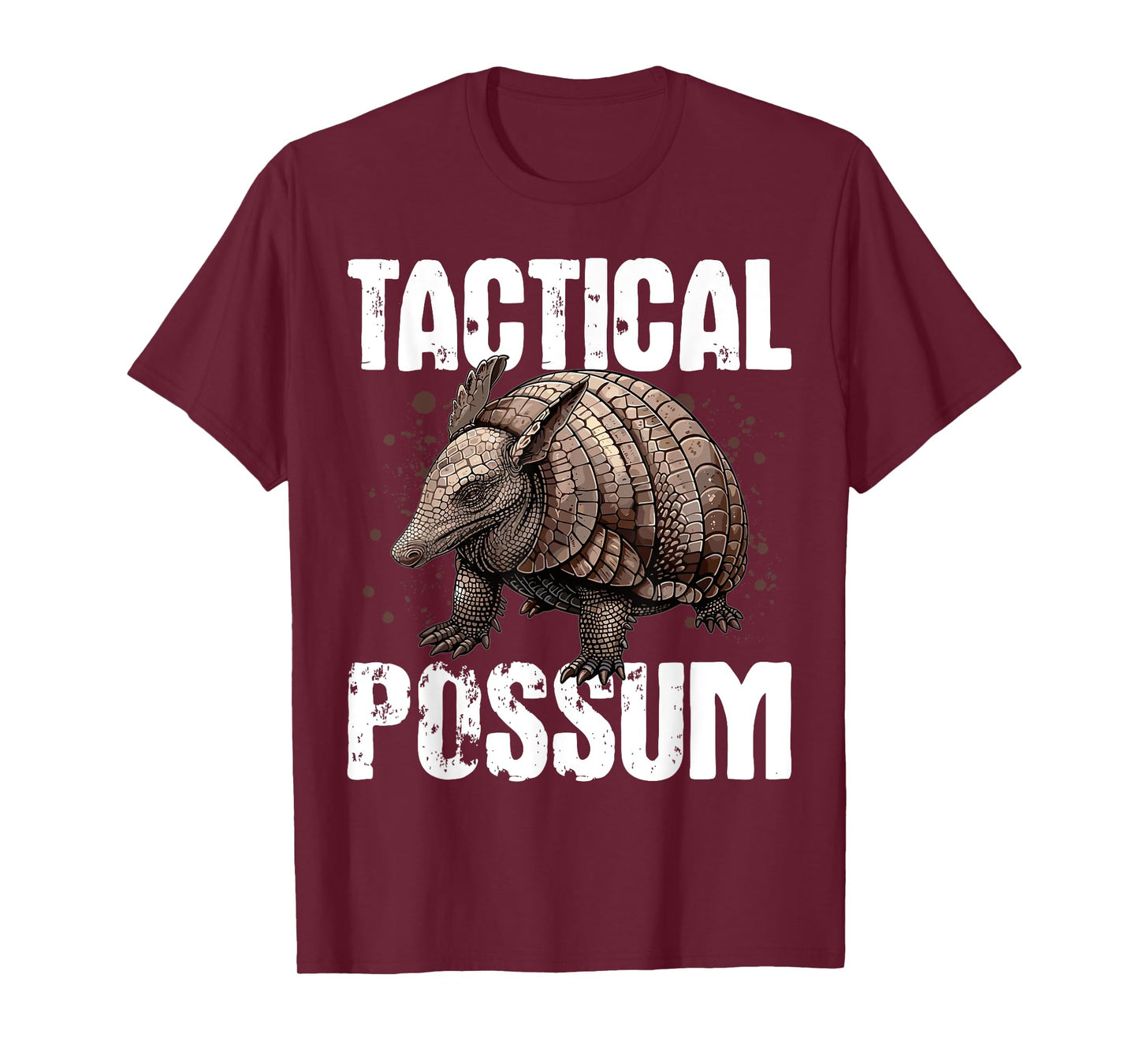 Funny Armadillo Animal Tactical Possum T-Shirt