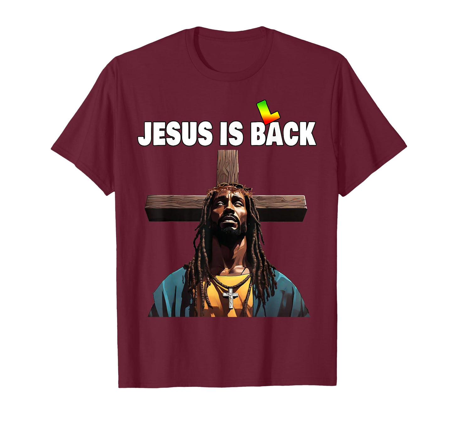 Black Jesus Christ T-Shirt