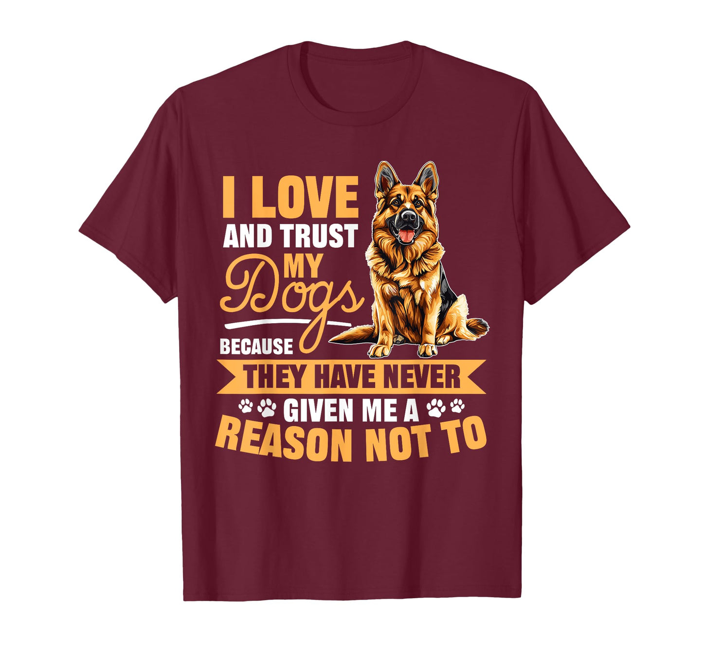 German Shepherd Lover Dog Owner T-Shirt