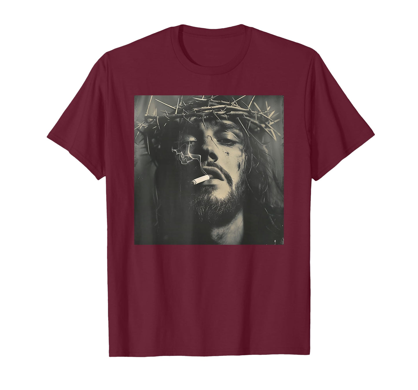 Cooler Jesus Christ Smokes, Resistance, Rebellious Jesus T-Shirt