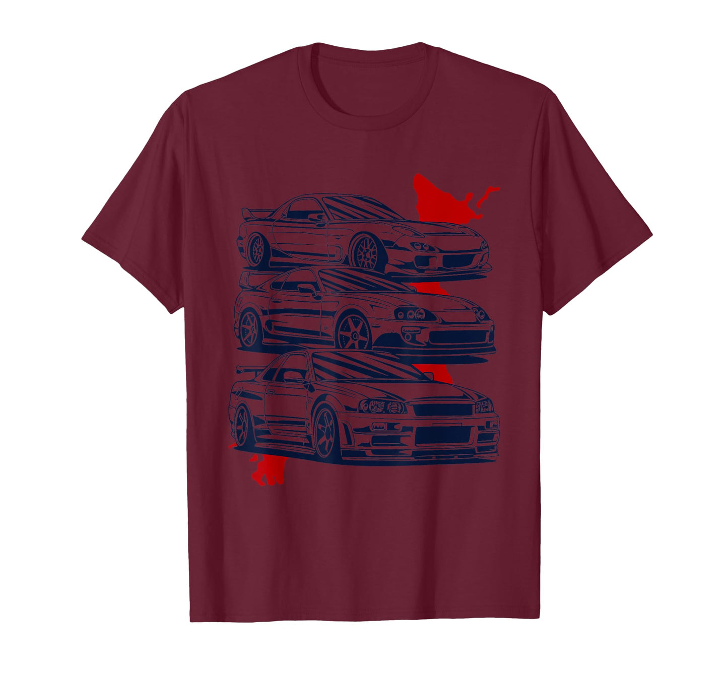 Skyline G T R R33 R34 R32 R35 Japanese Supra JDM Car R X 7 T-Shirt