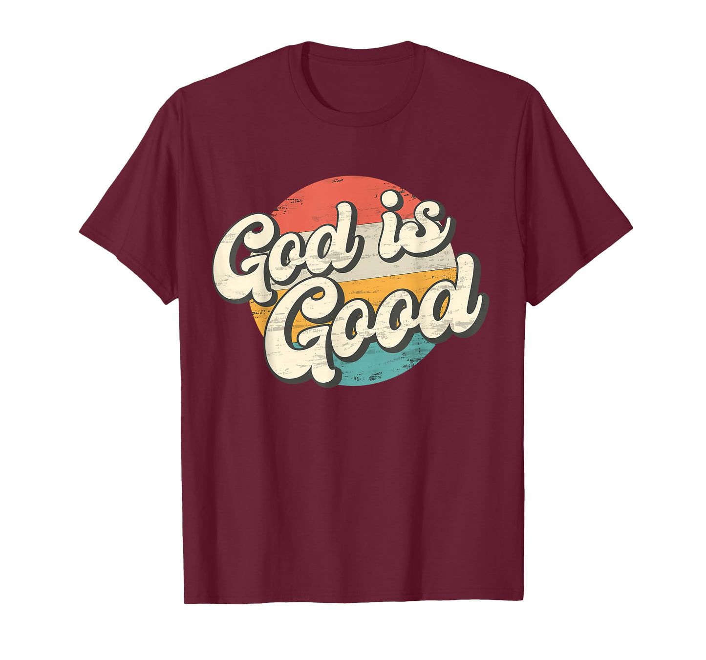 God Is Good Retro Vintage T-Shirt