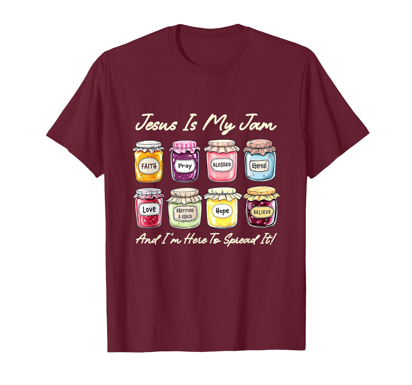 Jesus is My Jam Christian Jesus Christ Funny Christian Mom T-Shirt