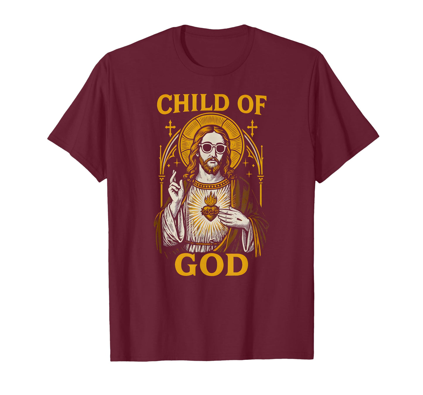 Christian Parody Child of God Cool Womens Faith Apparel T-Shirt