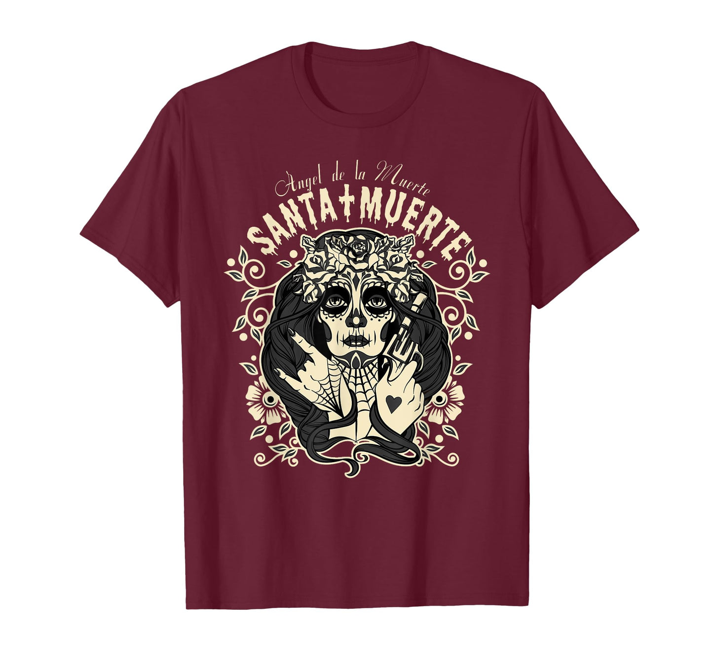 Angel Of Death, Ángel de la Muerte, Santa Muerte T-Shirt