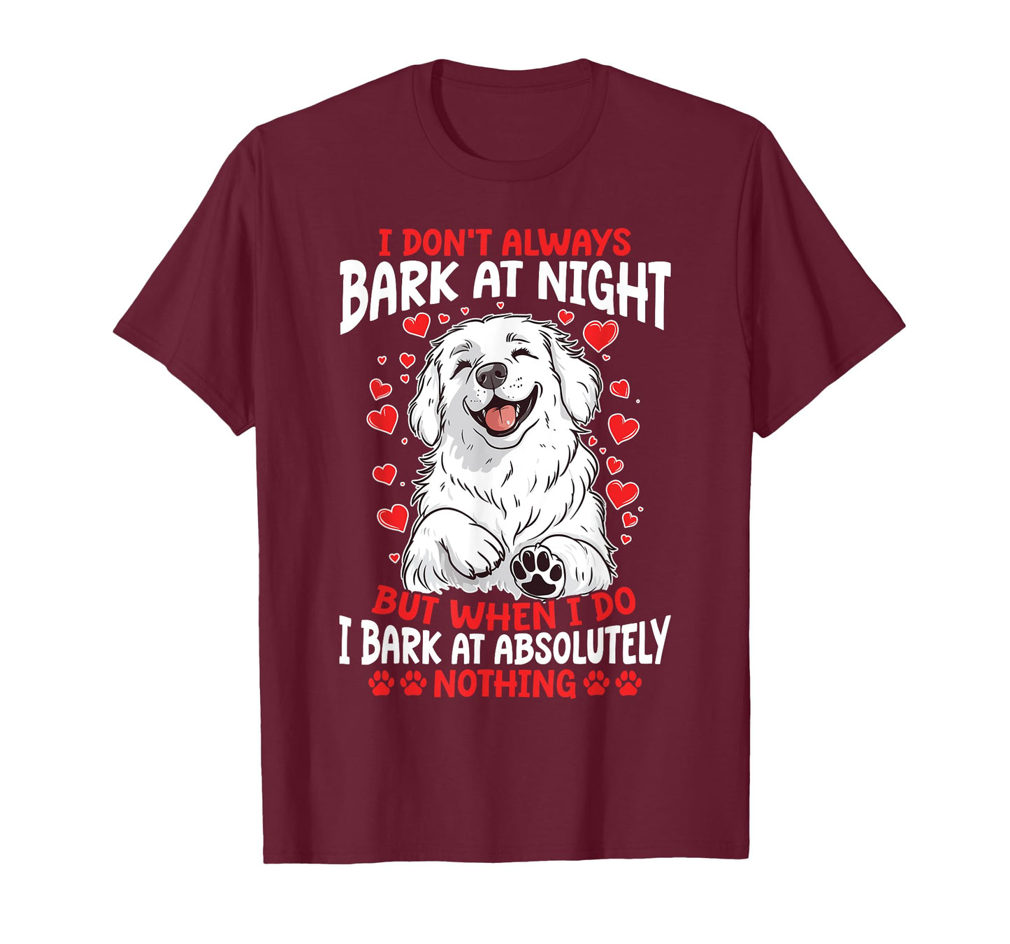 Great Pyrenees Dog Owner T-Shirt for Men Women Girls Kids