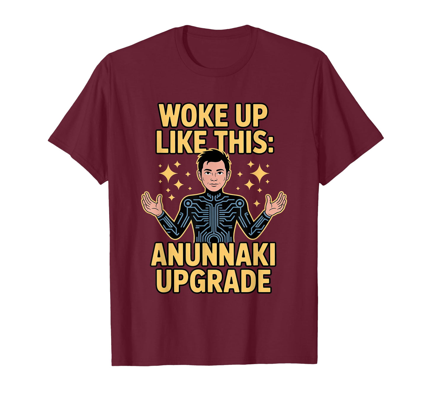 Anunnaki Upgrade Mode Enki Sumerian Myth Starseed Path T-Shirt