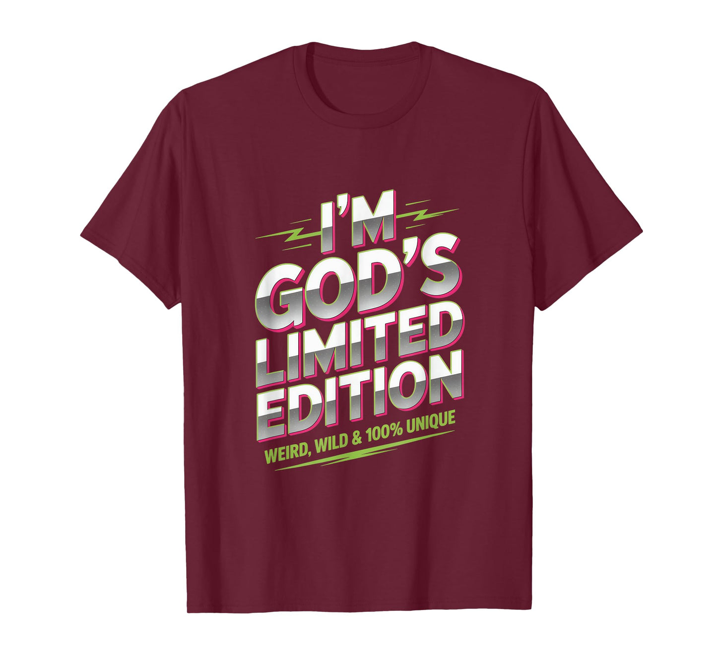 I'm God's Limited Edition Weird Wild 100% Unique T-Shirt