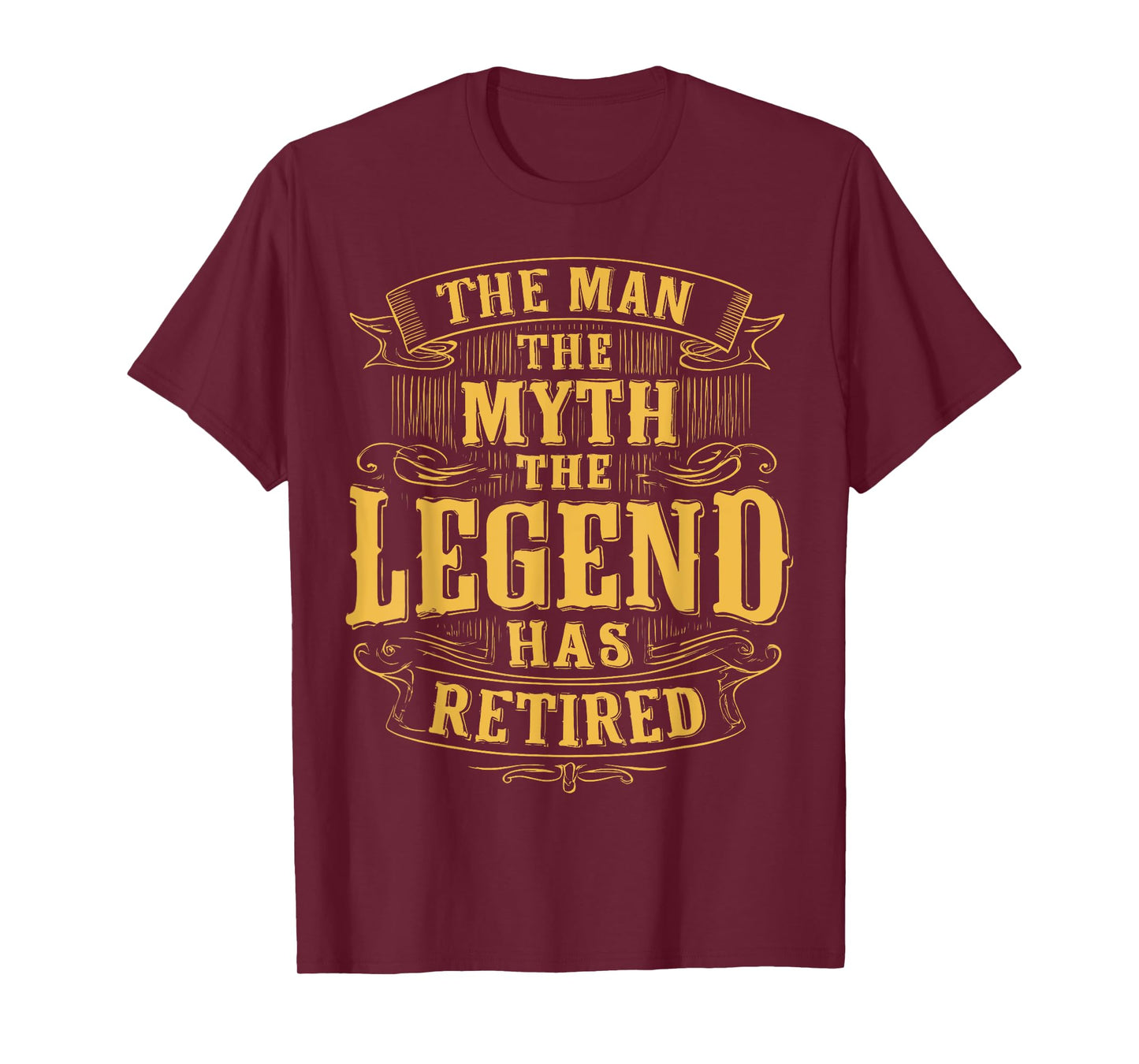 The Man Myth Legend Has Retired Vintage For Men T-Shirt