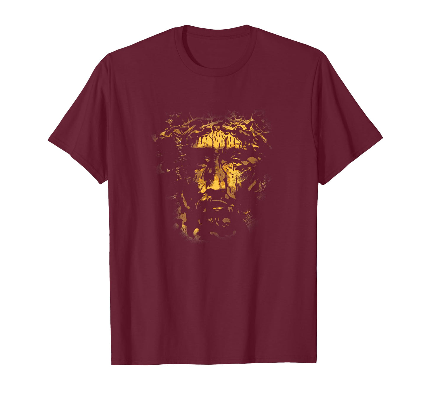 Jesus Face Shirt Crown of Thorns Christian Gift idea T-Shirt