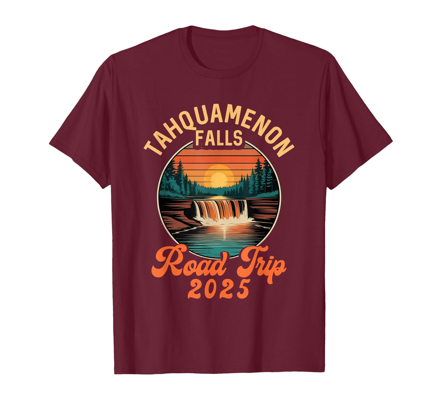Tahquamenon Falls Road Trip 2025 Summer Vacation Family T-Shirt
