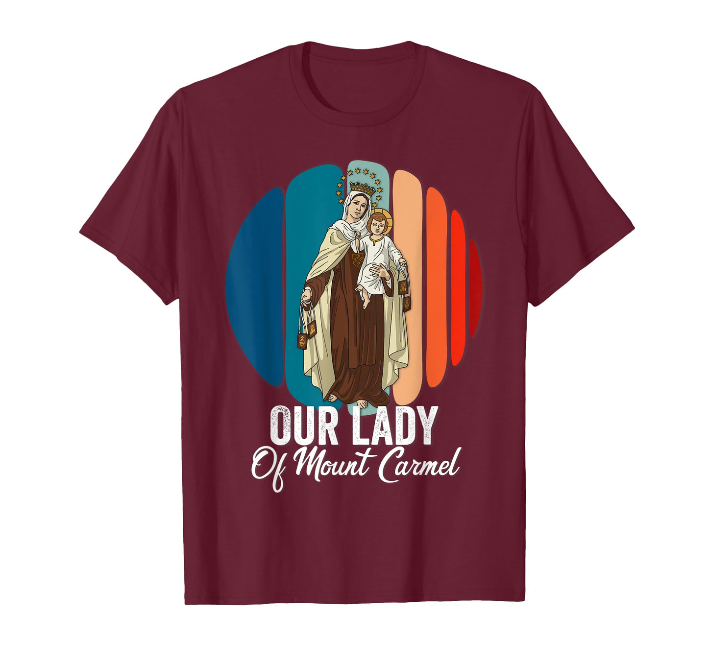 Our Lady of Mount Carmel Marian Catholic T-Shirt