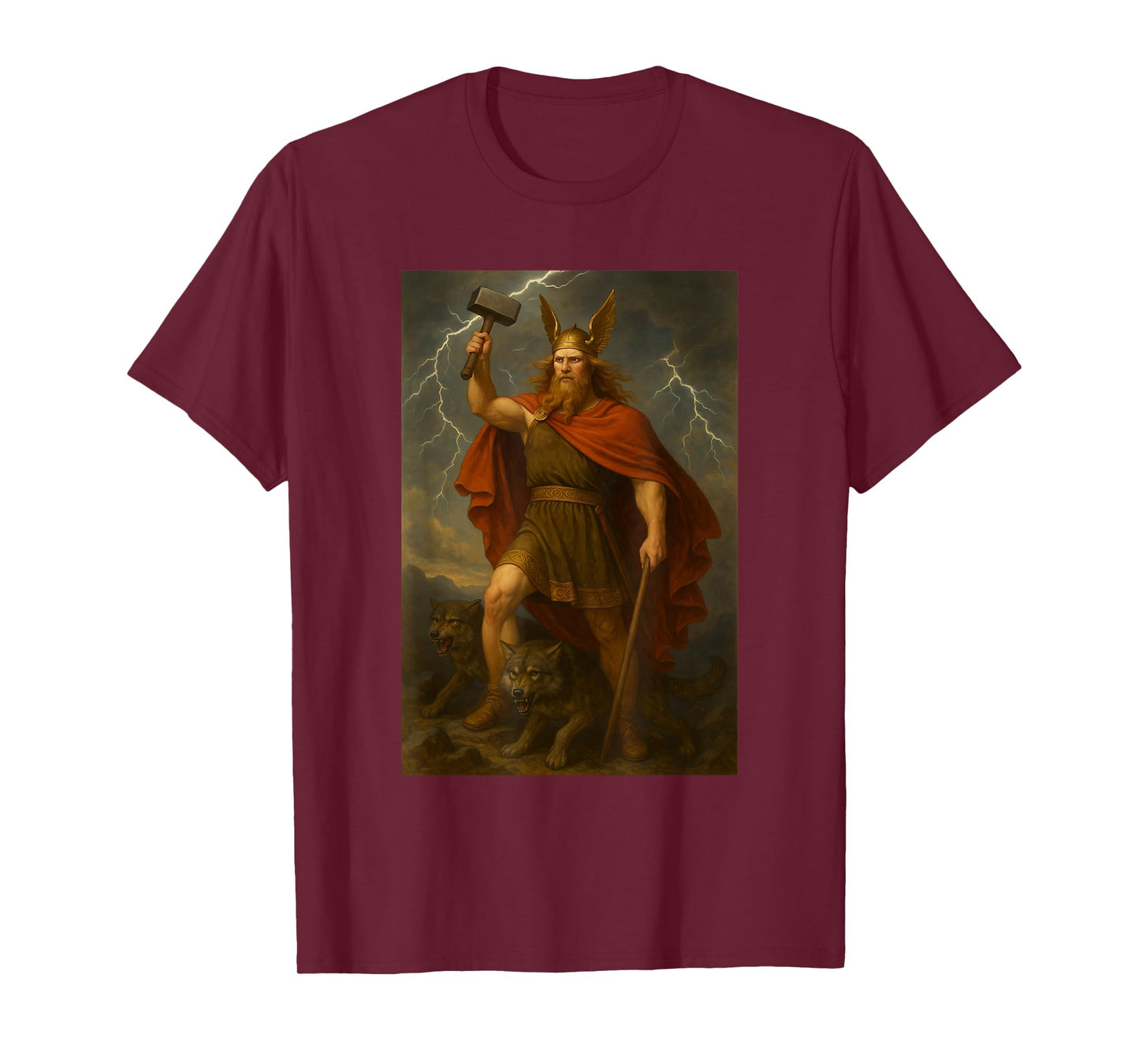 Norse Mythology Thunder God Thor T-Shirt