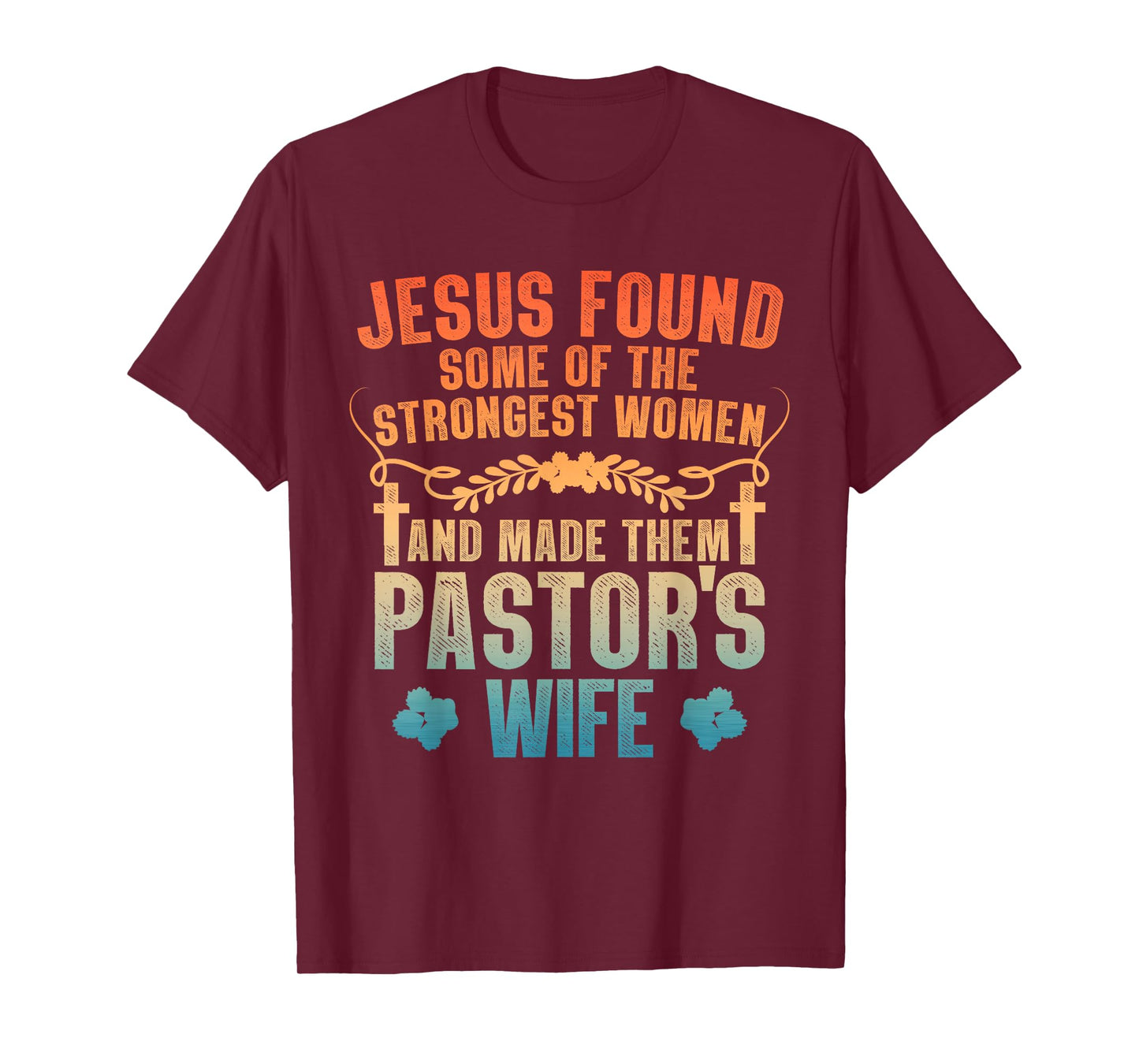 Cool Pastor Wife Art Women Girl Pastor Appreciation Preacher T-Shirt