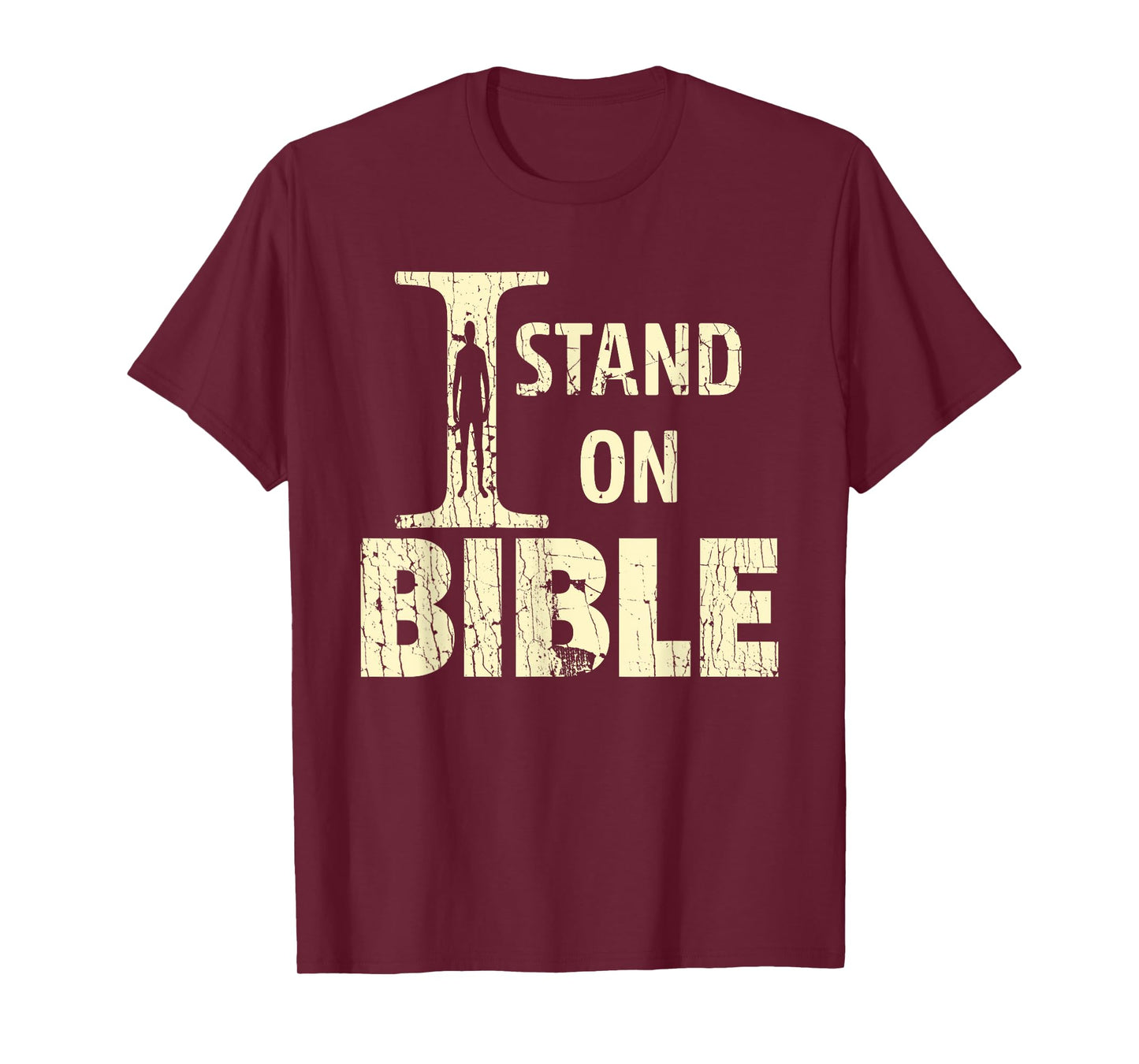I Stand On Bible Faith With God Bible Verse Lover T-Shirt