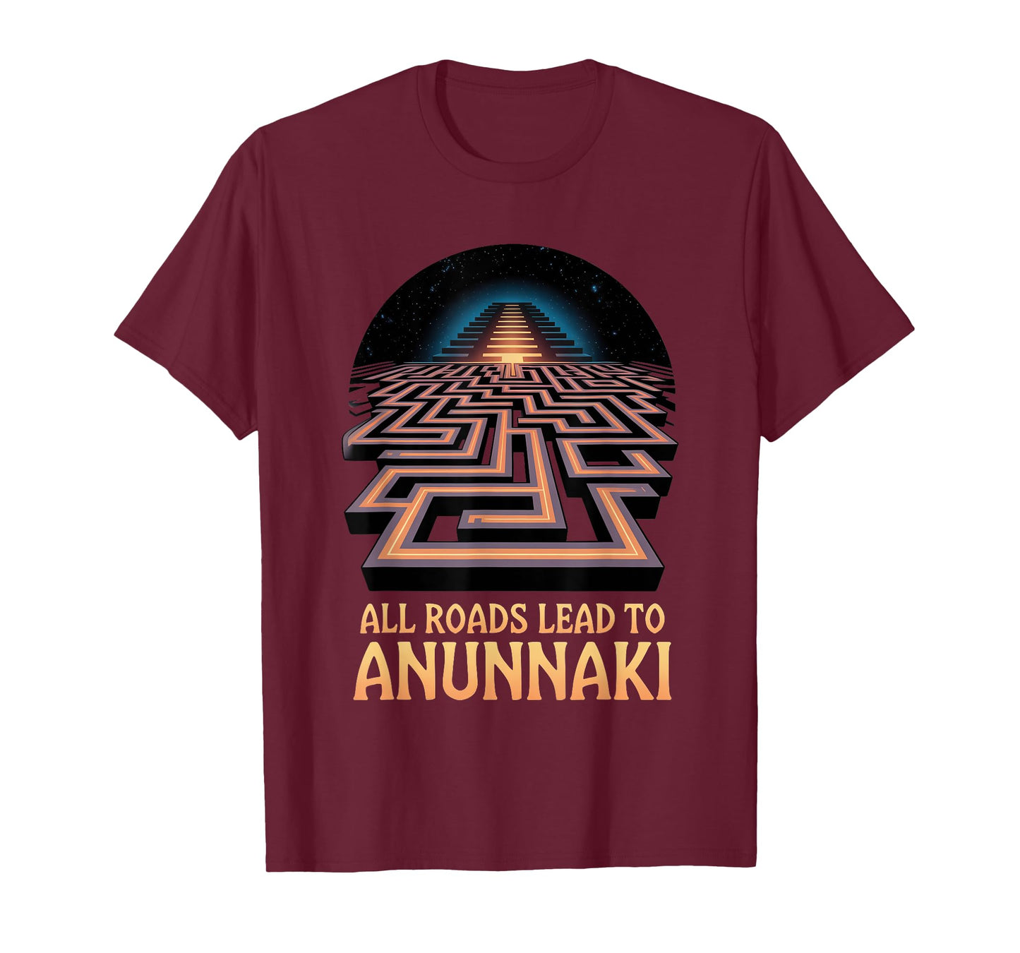 All Roads Lead to Anunnaki Enki Ancient Mesopotamia T-Shirt