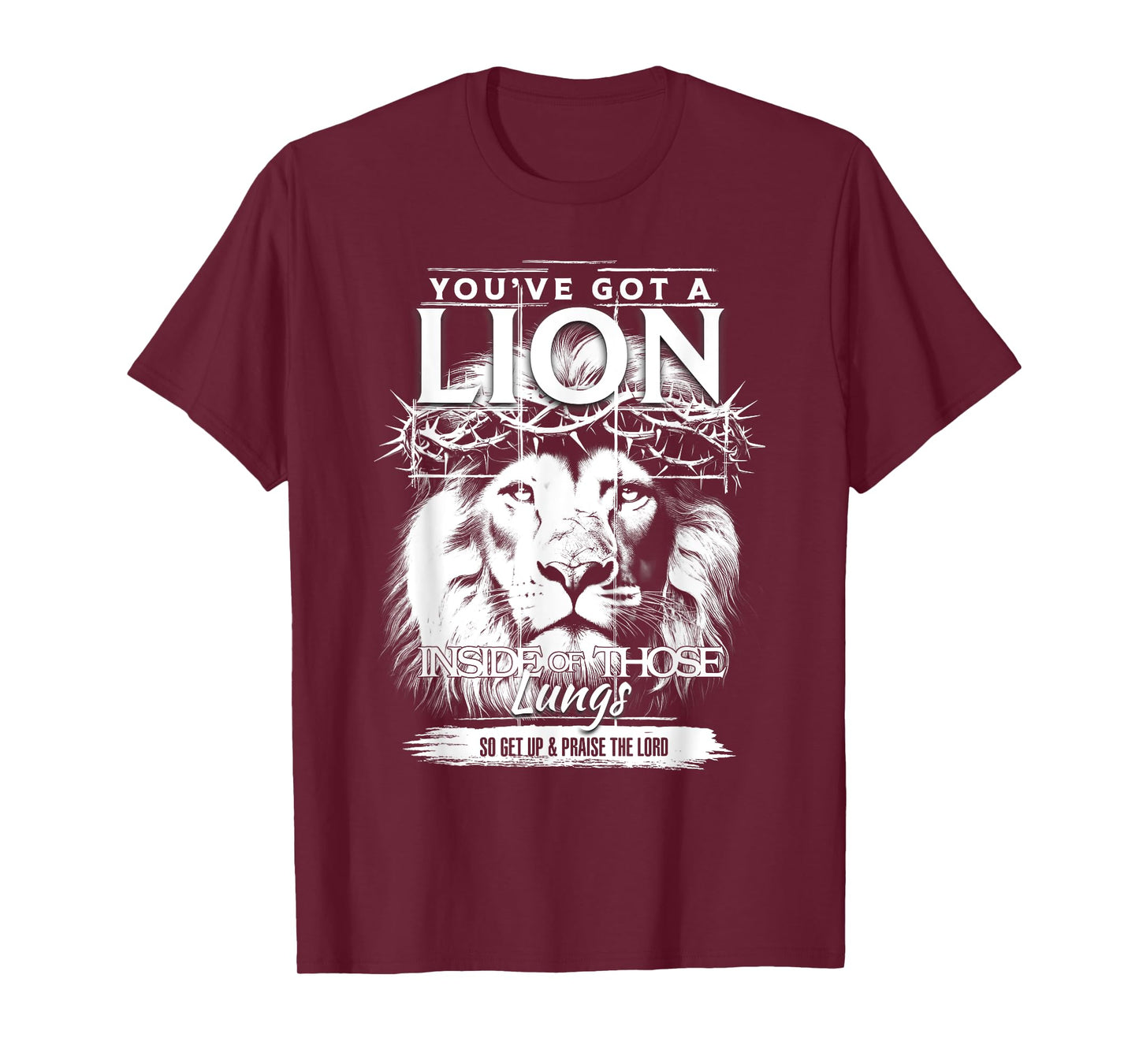 You've Got A Lion Inside Of Those Lungs Christian Women T-Shirt