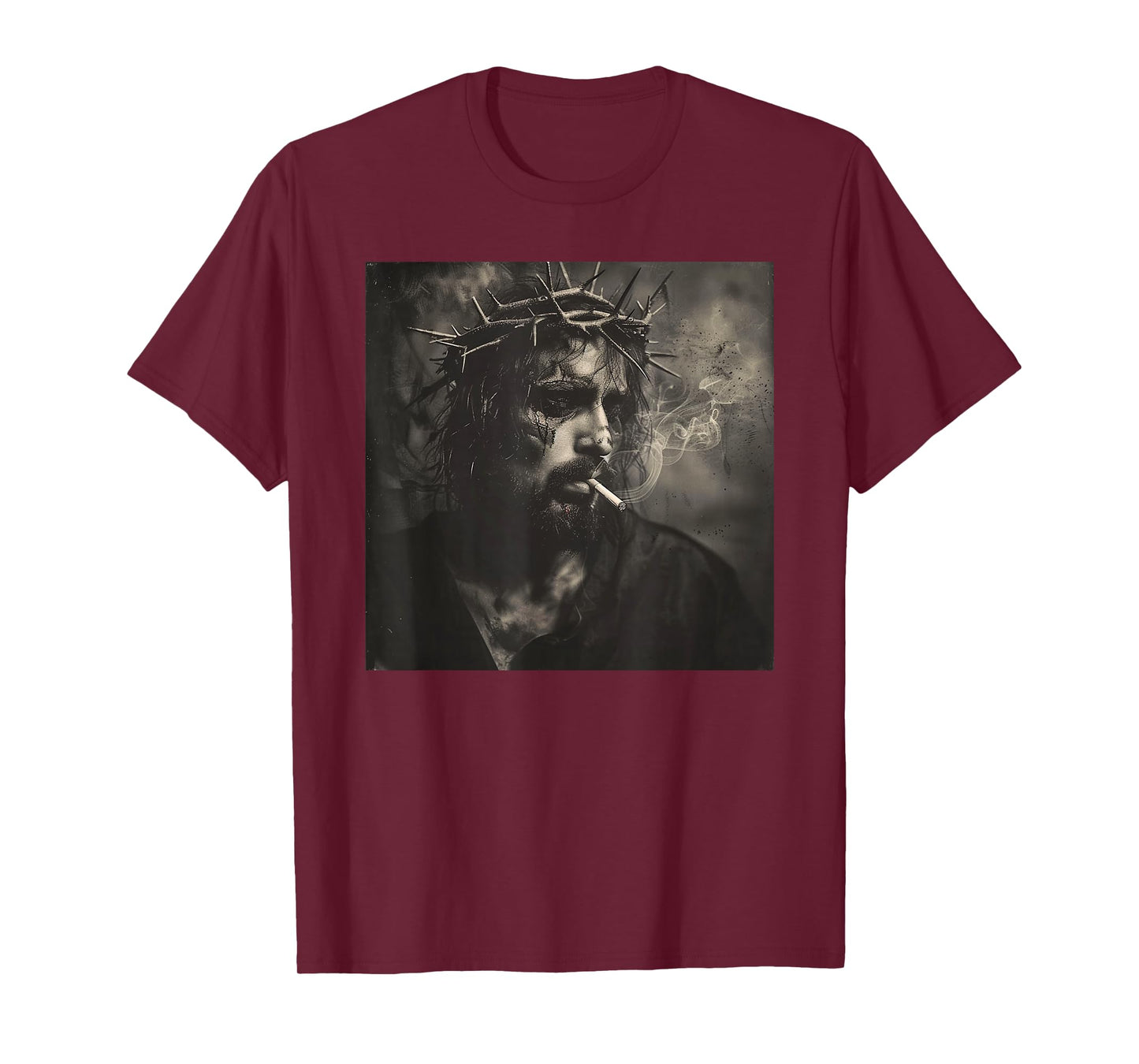 Cooler Jesus Christ Smokes, Resistance, Rebellious Jesus T-Shirt