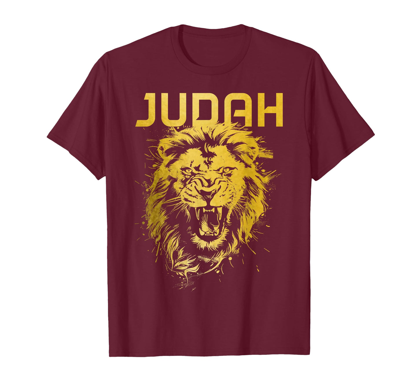 Lion Of Judah Hebrew Israelite Christian Jewish African YHWH T-Shirt