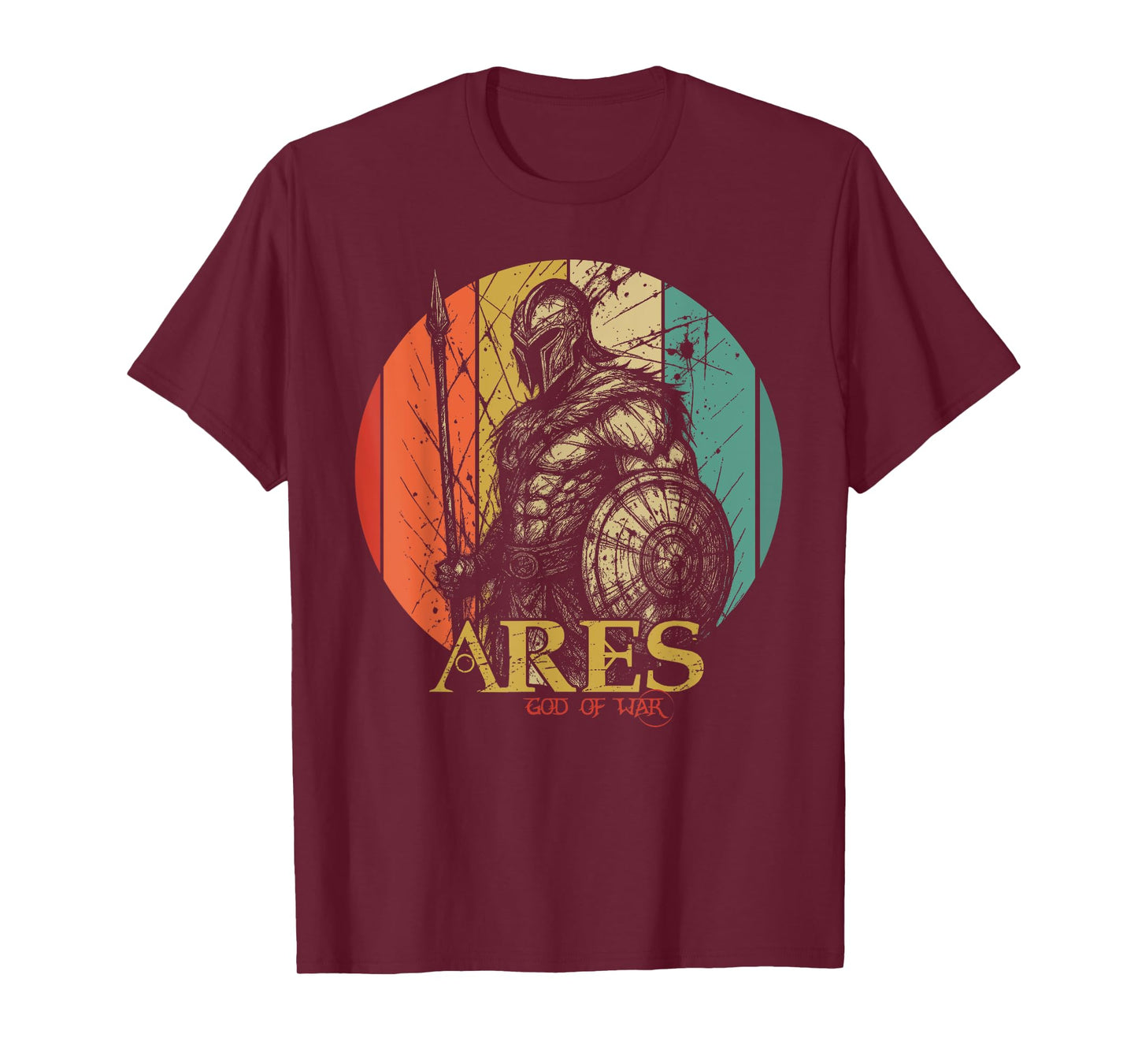 Ares Greek god of war Mythology tee T-Shirt