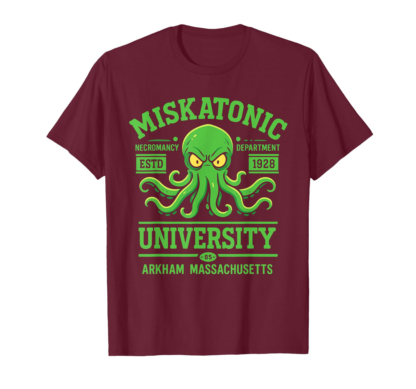 Miskatonic University Cthulhu Lovecraft Parody Gift T-Shirt