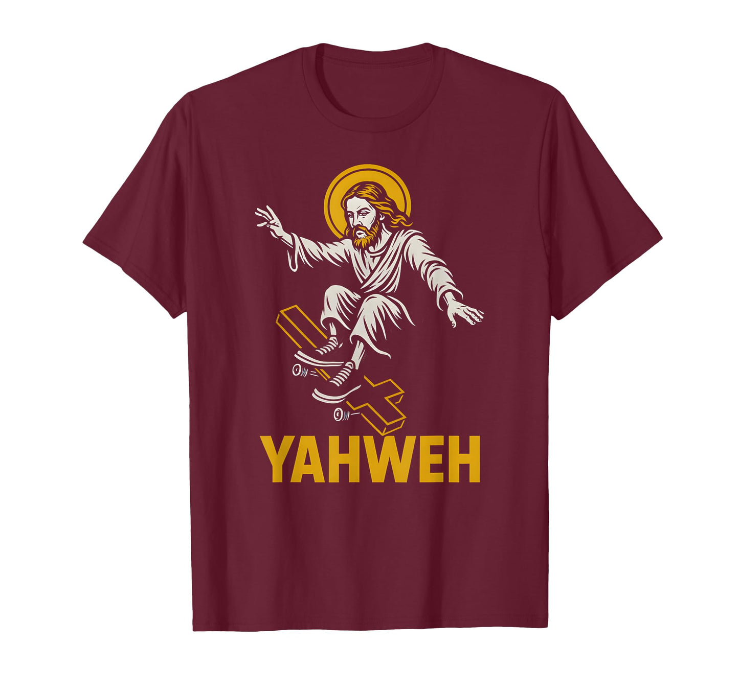 Christian Pop Culture Yahweh Cool Mens Christian Faith T-Shirt