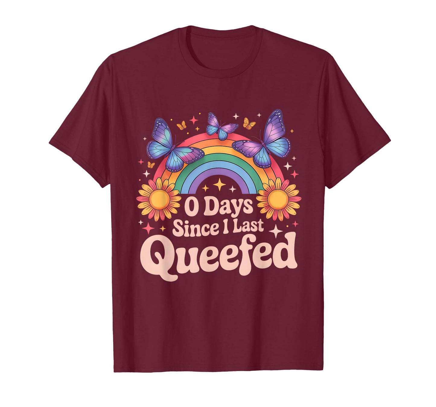 Queef Queefed Funny Embarrassing Adult Humor Queefing T-Shirt