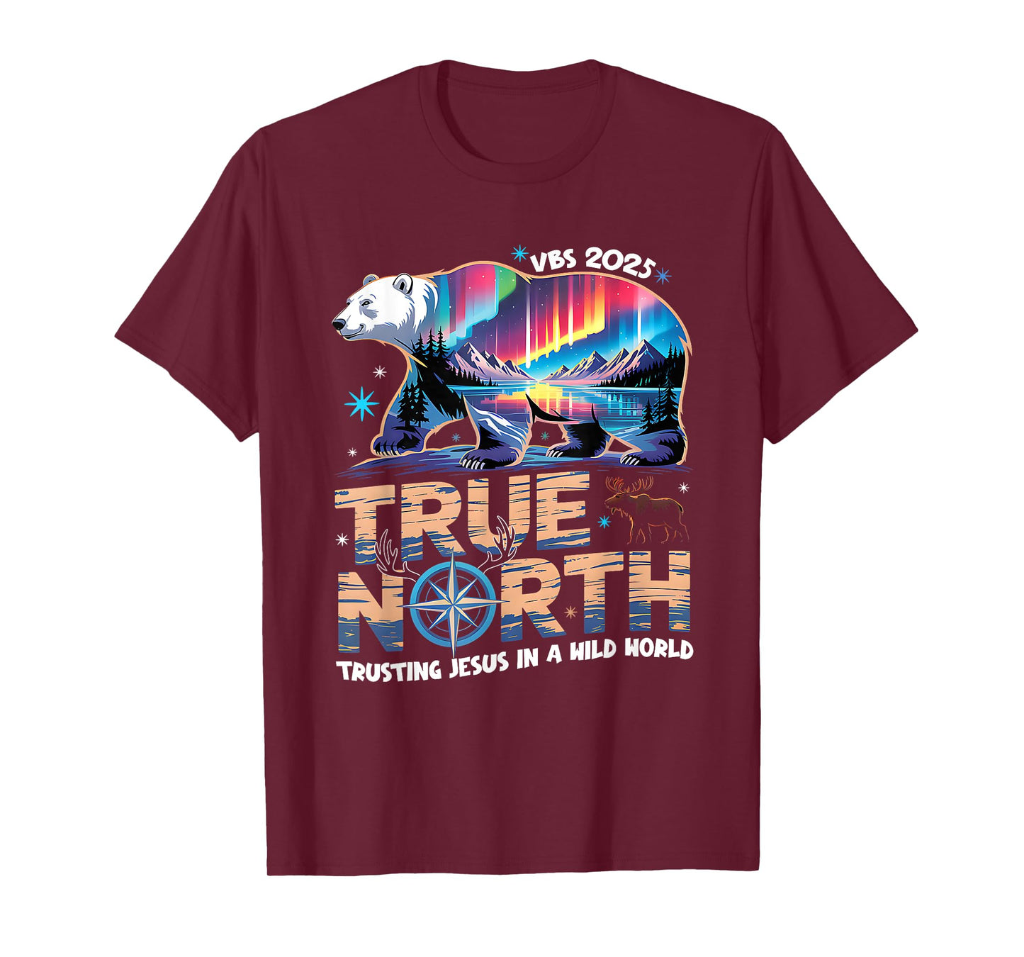 True North VBS 2025 Trusting Jesus Wilderness Christian T-Shirt