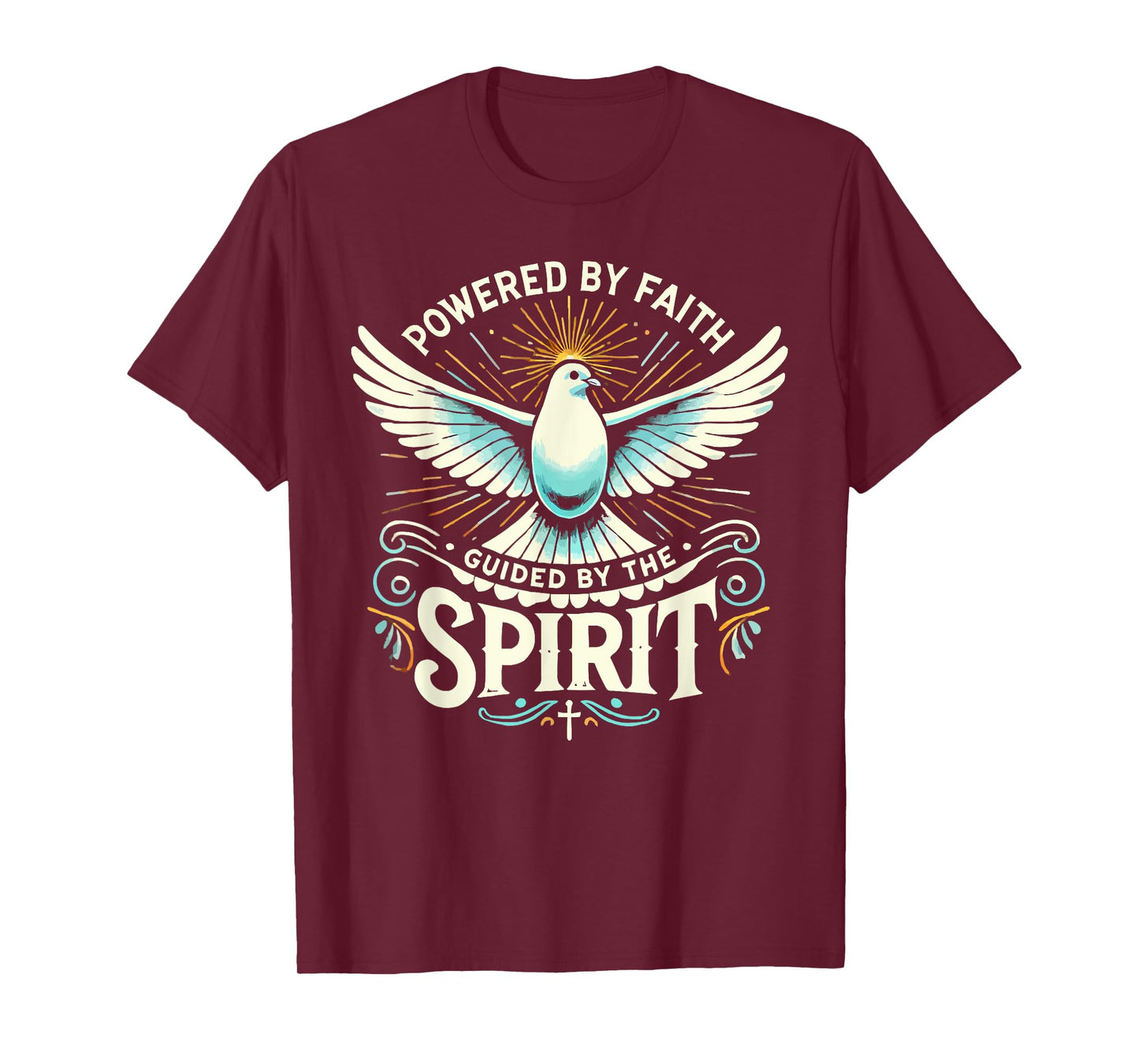Holy Spirit I Love Jesus Christ Catholic Christian Faith T-Shirt