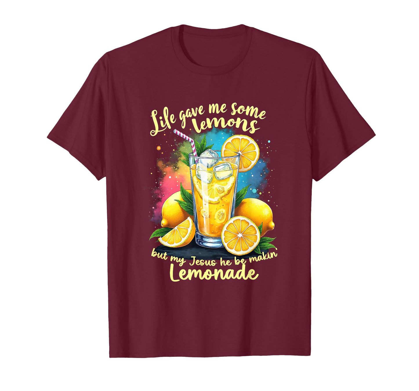 Lemonade Bible Life Gave Me Some Lemons Jesus Making T-Shirt