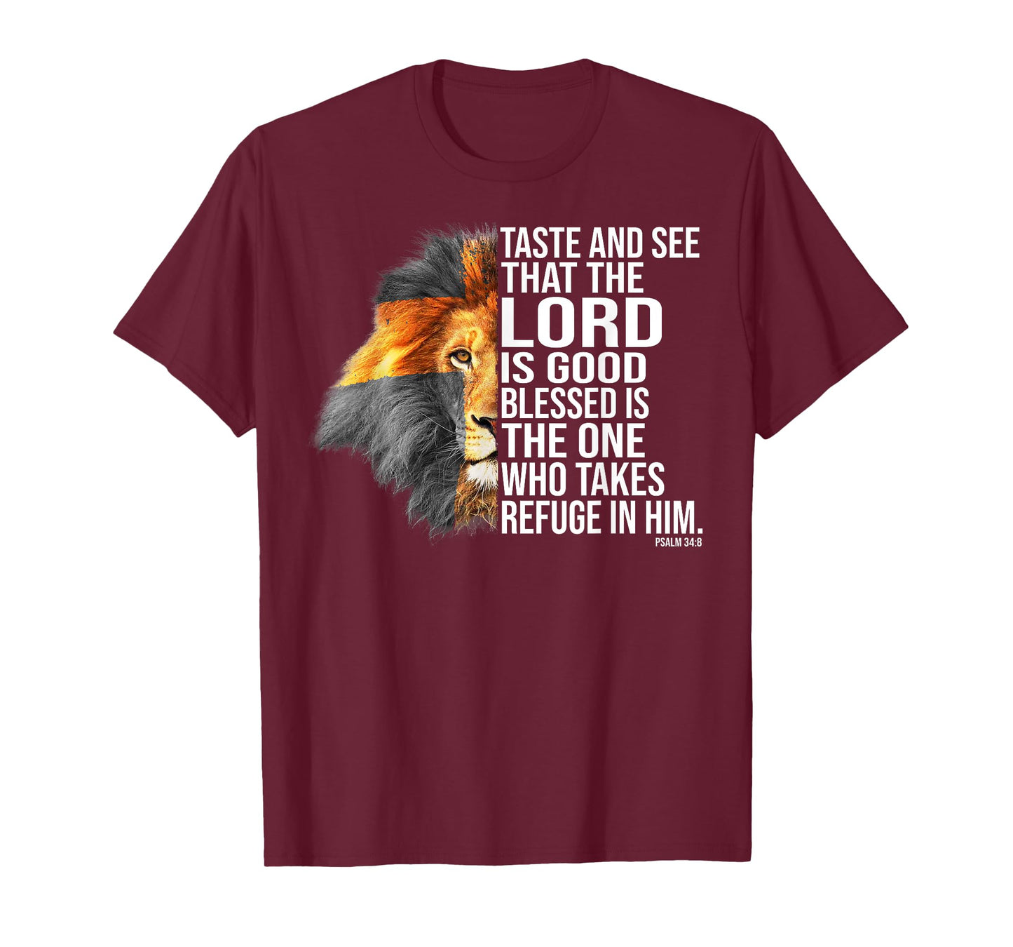 Faith in God - Psalm Christian Bible T-Shirt