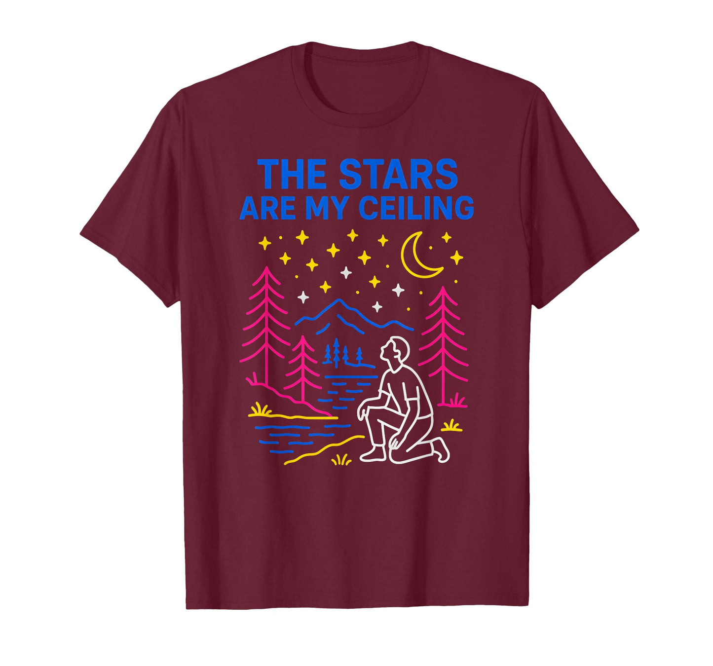 Creation The Stars are My Ceiling Cool Womens Christian T-Shirt