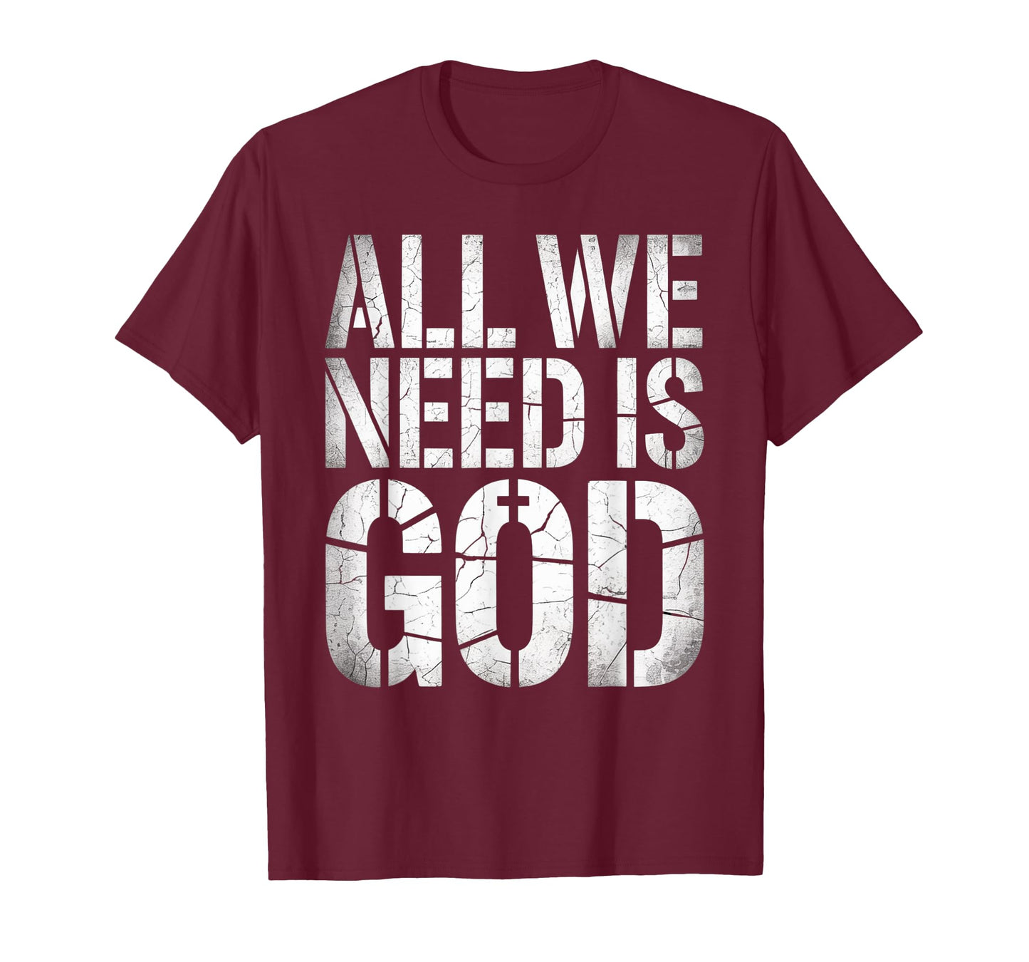 Christian Shirts for Men Inspirational God Faith Jesus T-Shirt