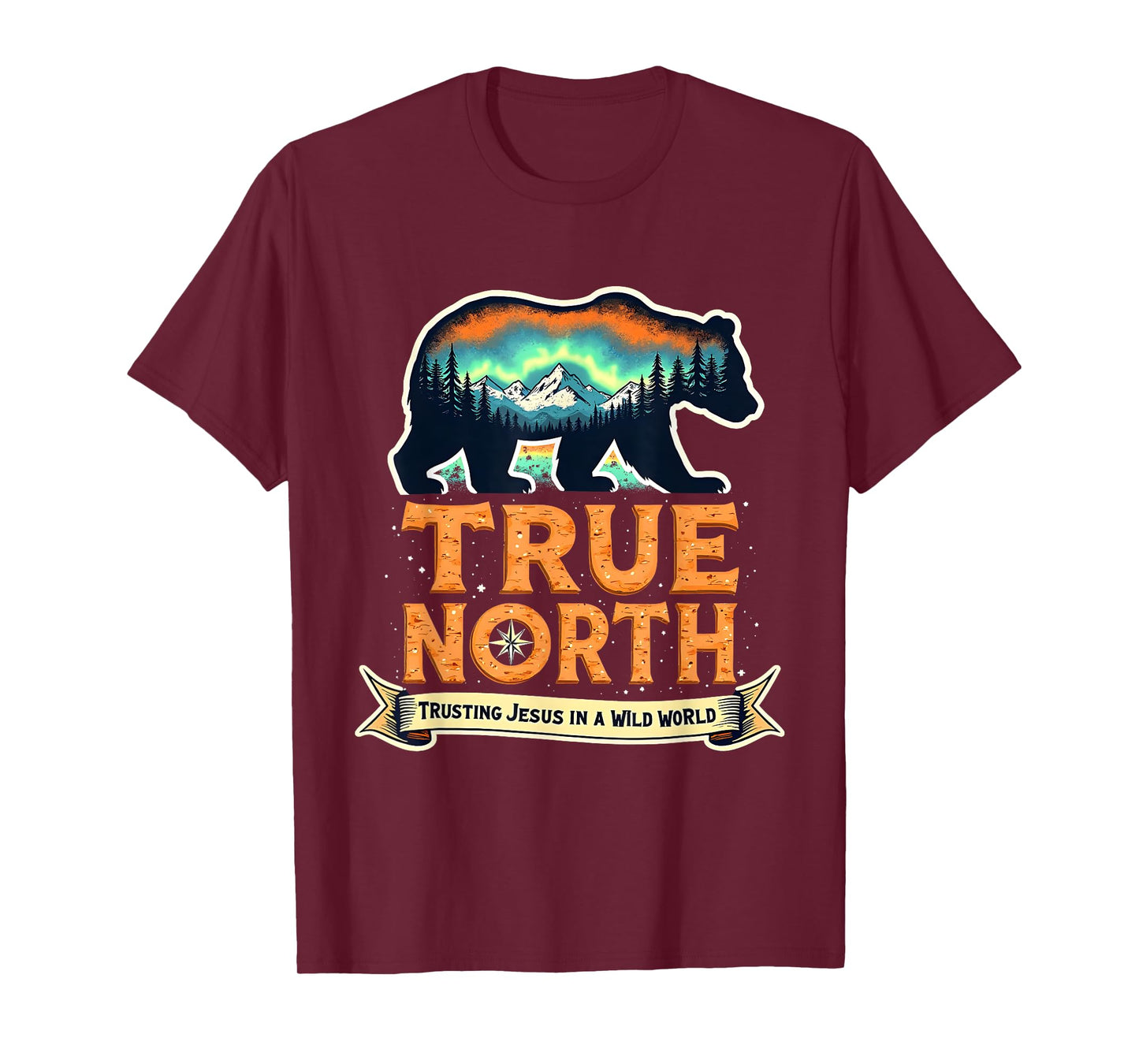 True North VBS 2025 Christian Trusting Jesus Wilderness T-Shirt