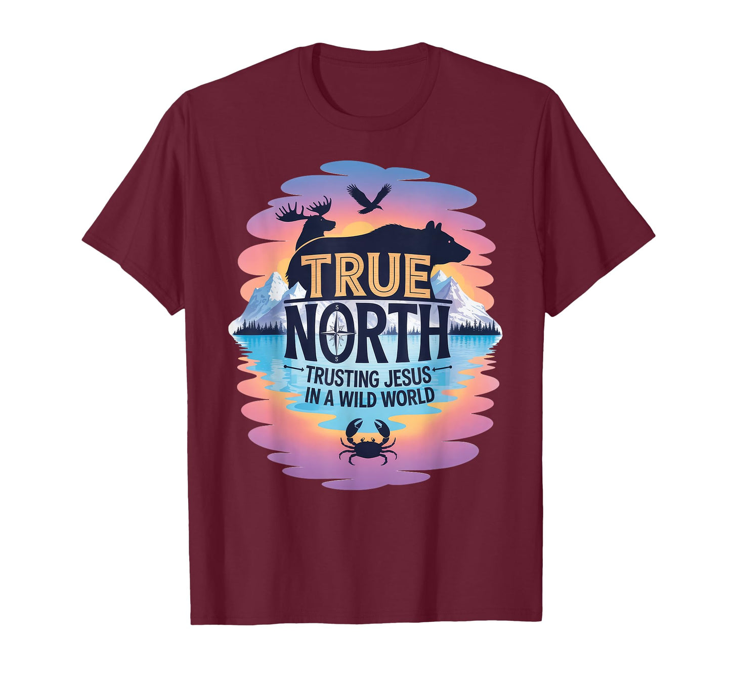 True-North VBS 2025 Trusting Jesus Wilderness Christian T-Shirt