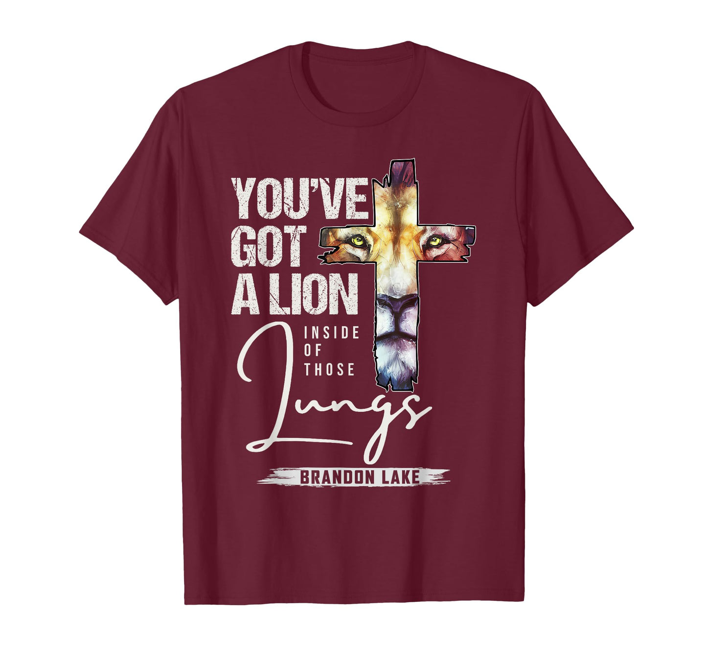 Let Your Lion Out Brandon Lake Merch Praise Jesus T-Shirt