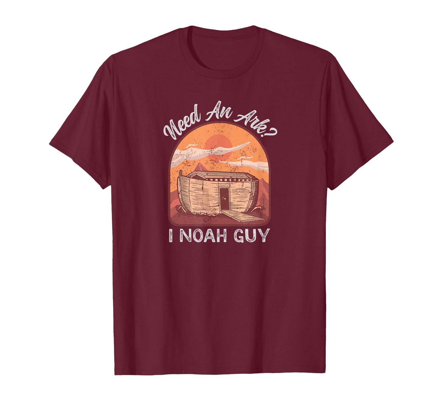 Need an Ark I Noah Guy Christian Pun Funny Humor T-Shirt