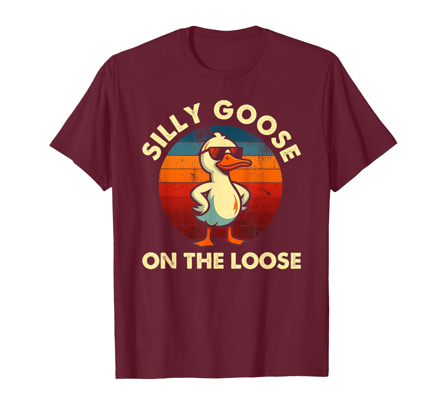 Silly Goose Shirt, Graphic Tees Men, Funny Shirts for Men T-Shirt