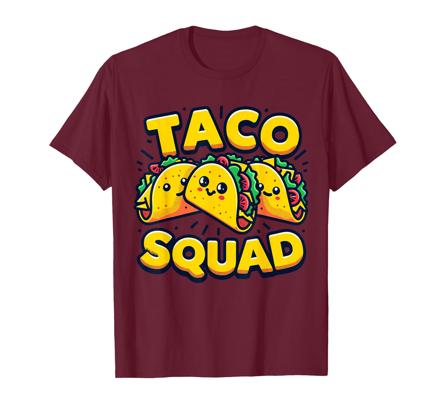 Funny Taco Squad Cute Mexican Food Lover T-Shirt