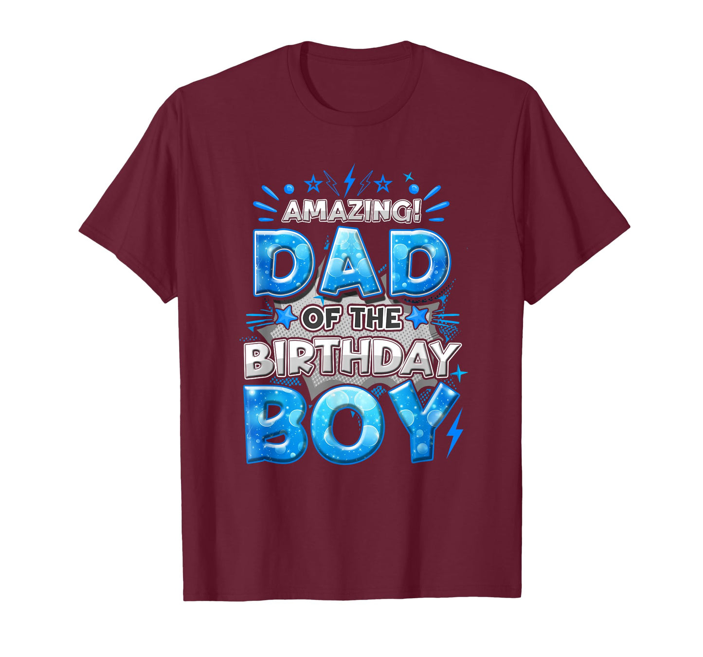 Amazing Dad Of The Birthday Boy Matching Family Party T-Shirt