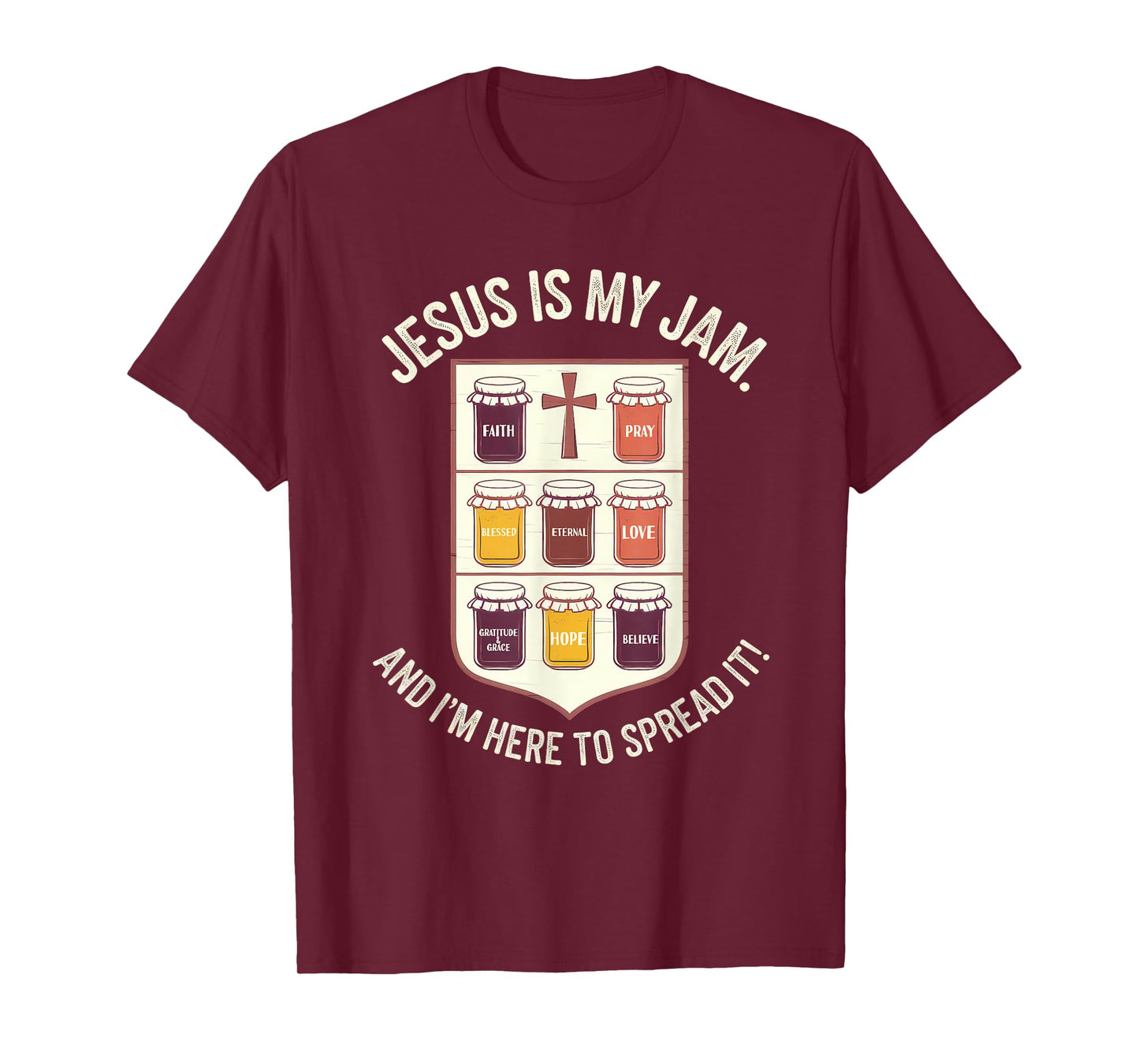 Jesus is My Jam Tshirt Men Women Christian Bible Verse T-Shirt