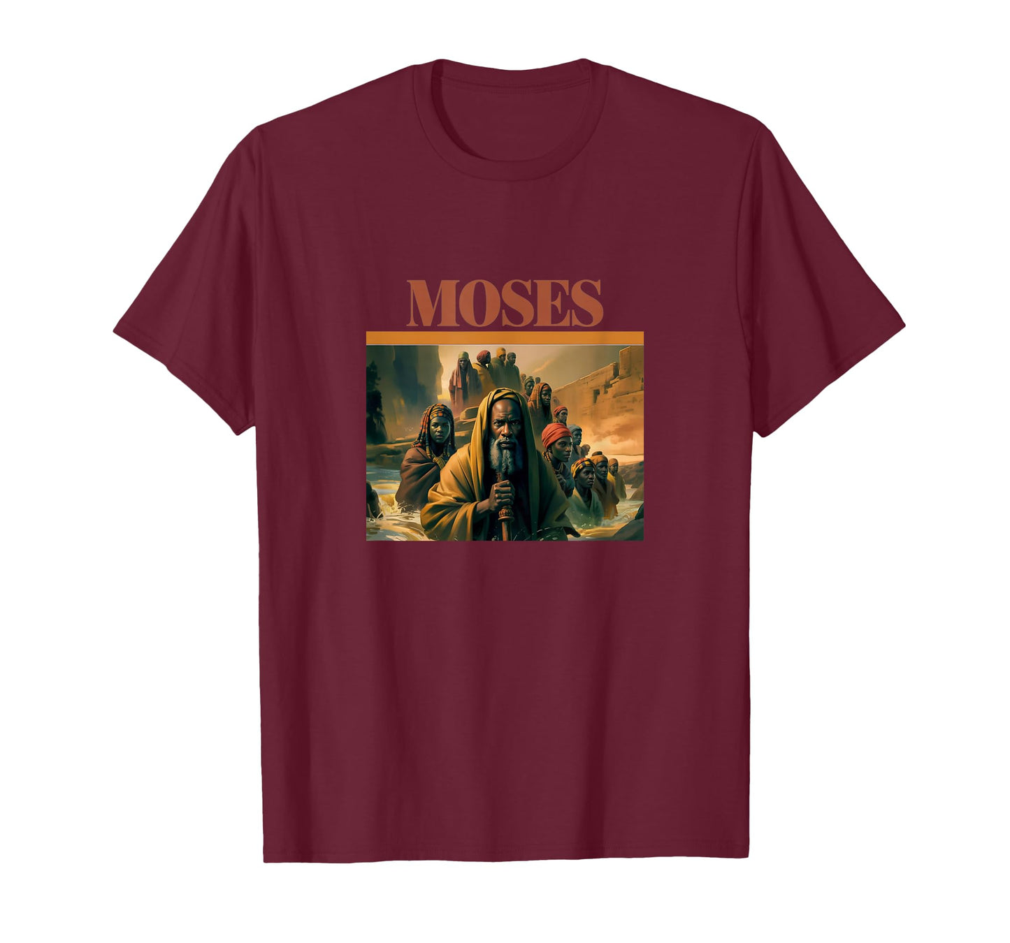 Moses - African American Hebrew Israelite Inspired Tee T-Shirt