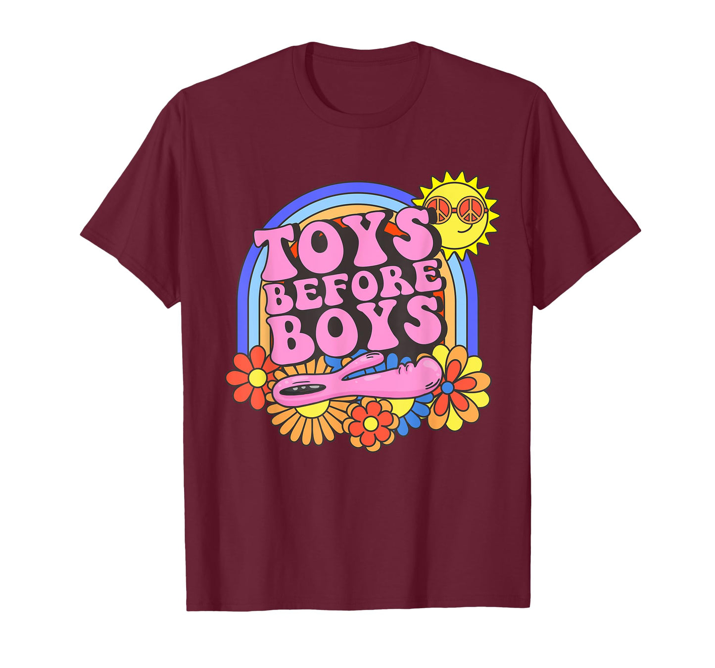 Inappropriate Toys Before Boys Embarrassing Adult Humor T-Shirt