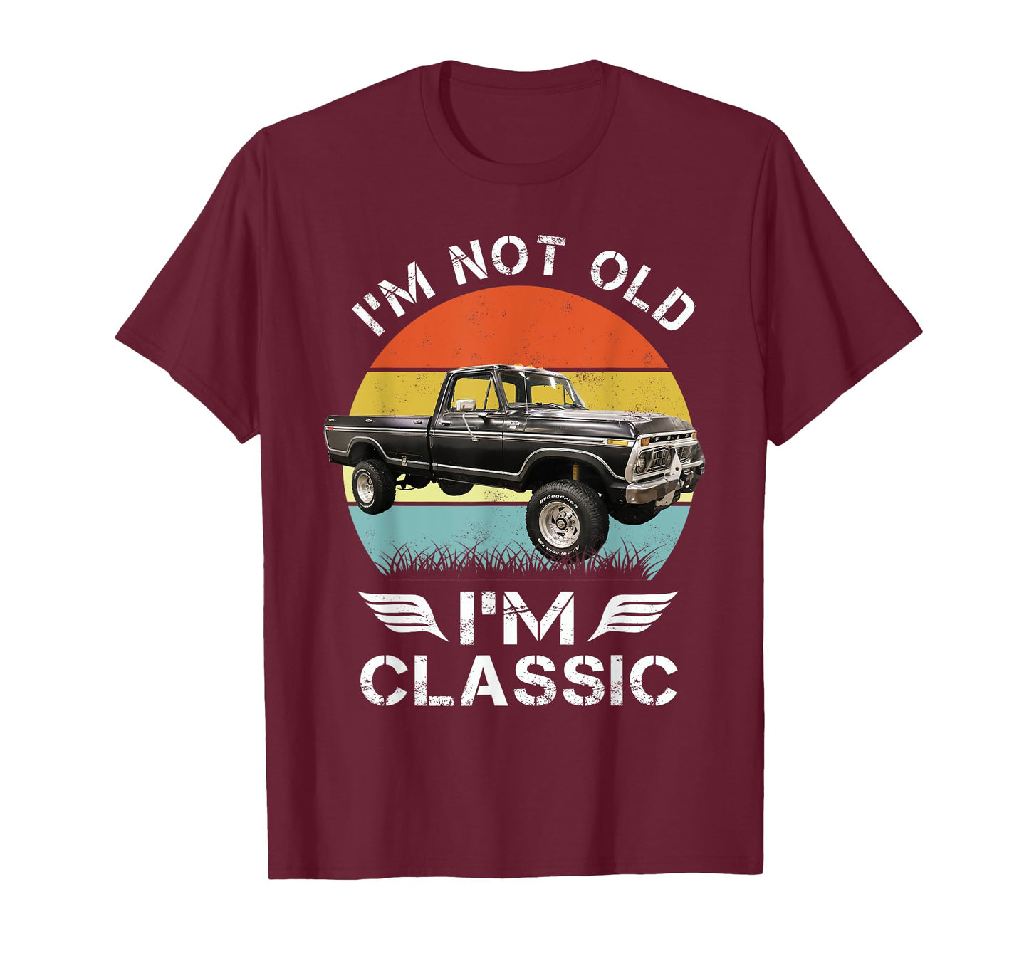 1977 classic f250 black T-Shirt, Small