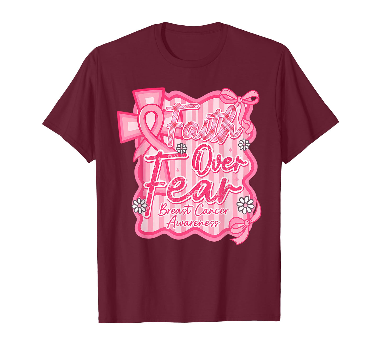 Faith Over Fear Christian, Faith Inspirational Christian T-Shirt